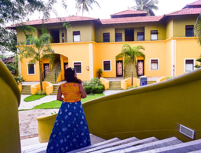 Fontainghas: Portuguese Houses in Goa. At Mercure Devaaya resort