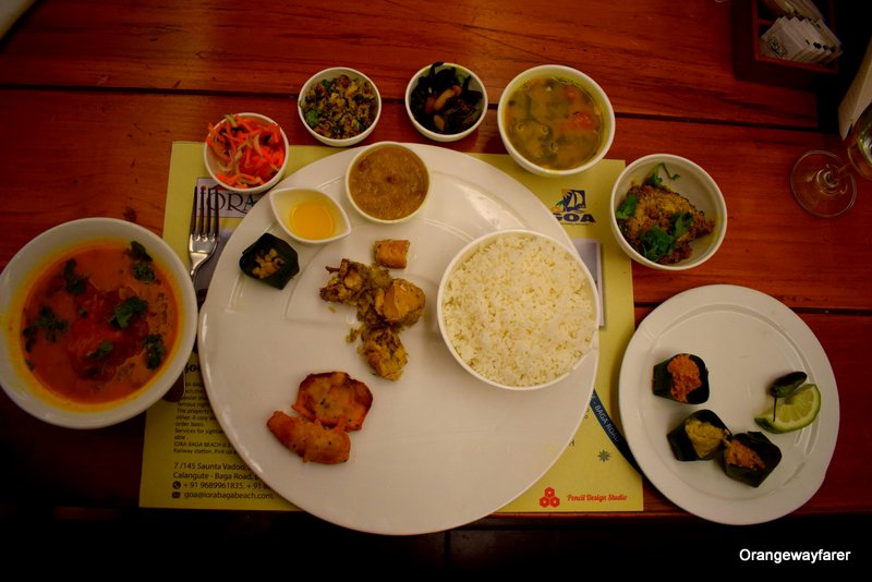 Assamese Thali at Iora Resort Kaziranga food