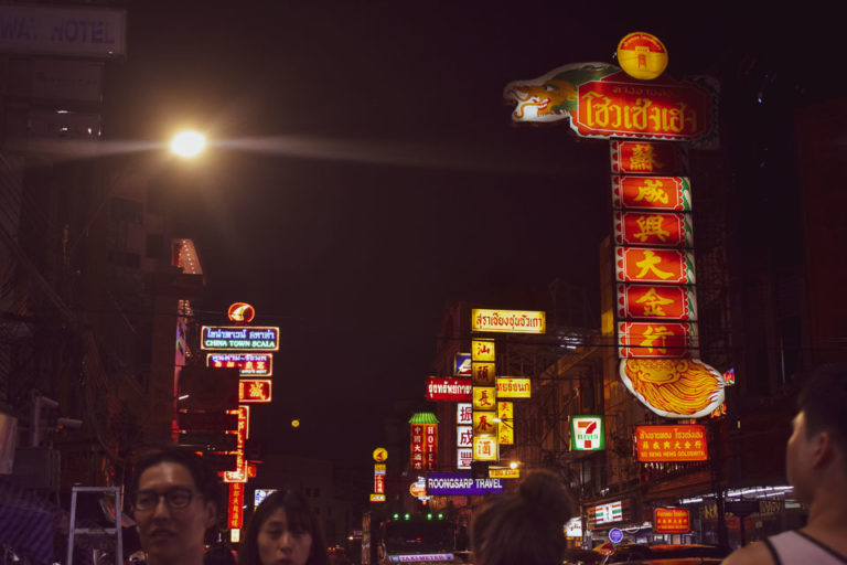 Enter the Dragon, Bangkok China Town – Orange Wayfarer