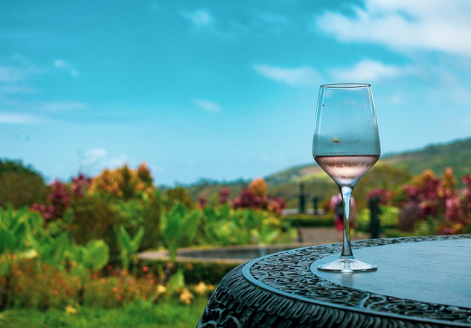 Litchi wine of Mauritius