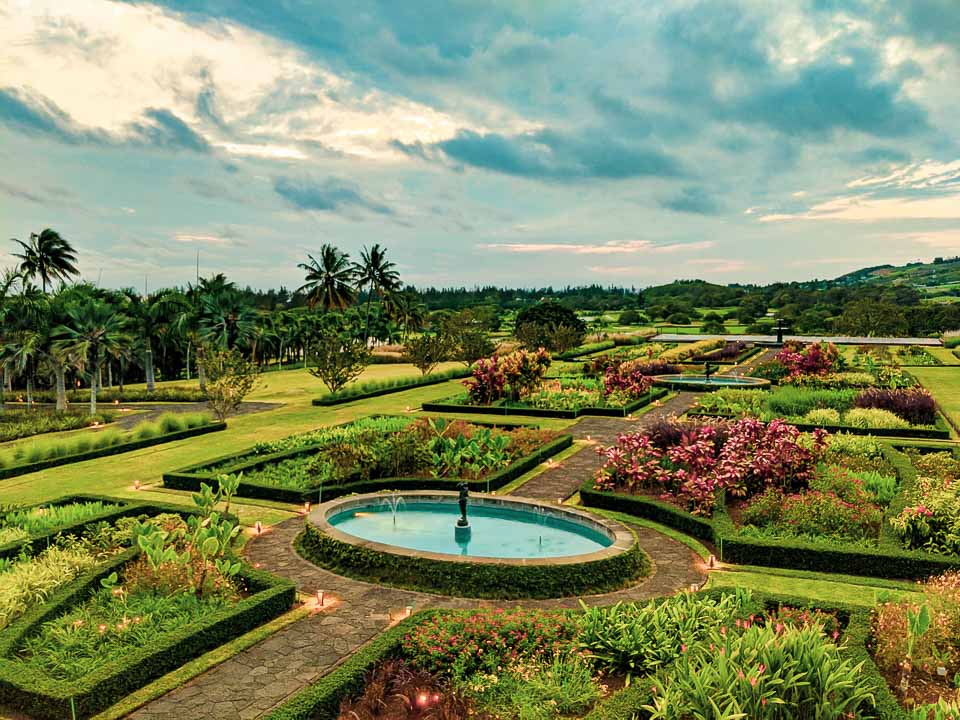 landscaped gardens at bel Ombre, Mauritius