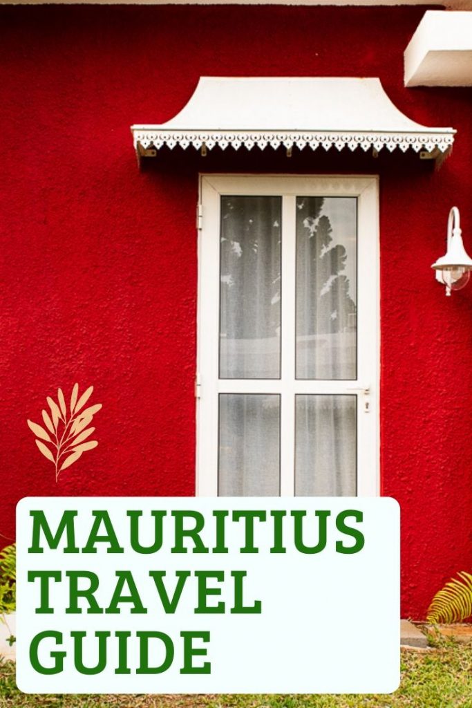 mauritius tourism itinerary