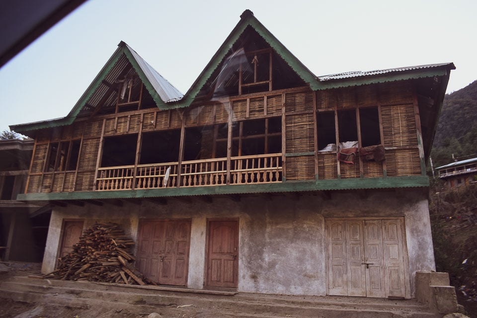 Traditional Monpa Houses of Tawang, ARunachal Pradesh