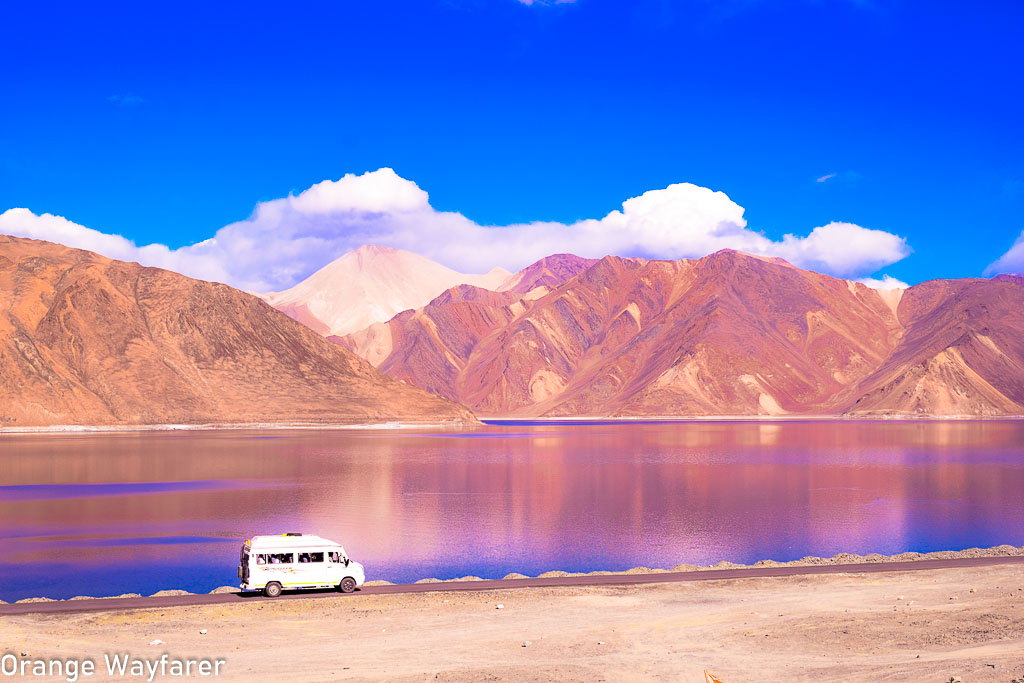 Pangong Tso lake photo blog