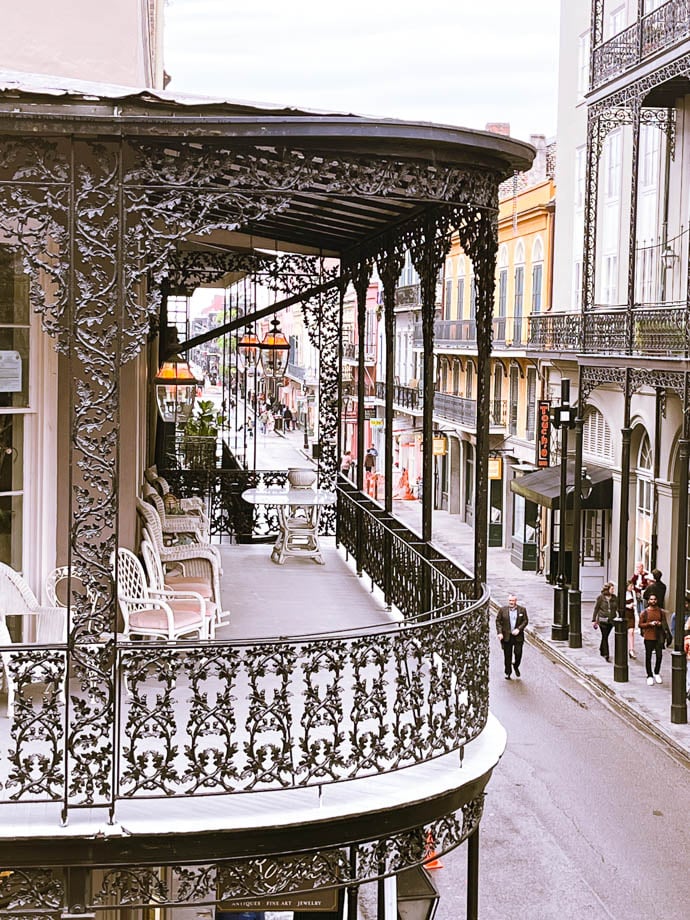 French quarter of NOLA- Royal Oyster Bar